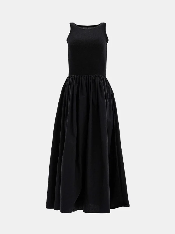 Source Unknown Dresses-Cotton Tank Dress, Black