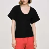 Source Unknown Accessories-Deep U T-Shirt, Black