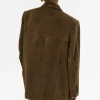 Source Unknown Accessories-Hailey Lambskin Blazer, Pecan