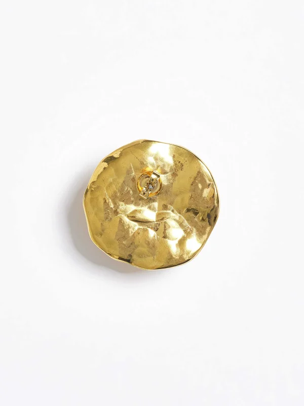 Source Unknown Clothing-Jardin Stud Earrings, Gold