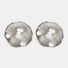 Source Unknown Clothing-Jardin Stud Earrings, Silver