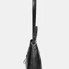 Source Unknown Shoes & Bags-Leather Hobo Bag, Black