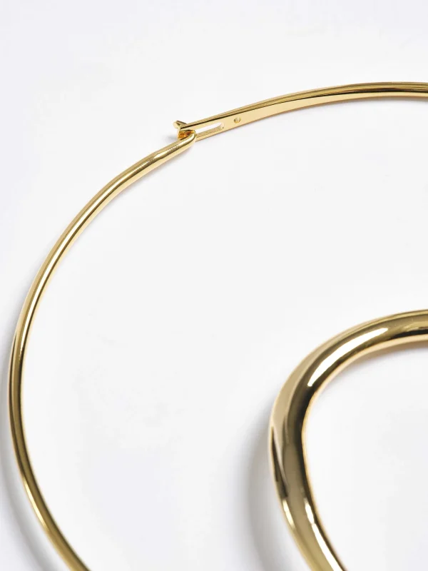 Source Unknown Accessories-Loop Choker, Gold