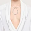 Source Unknown Accessories-Loop Choker, Silver