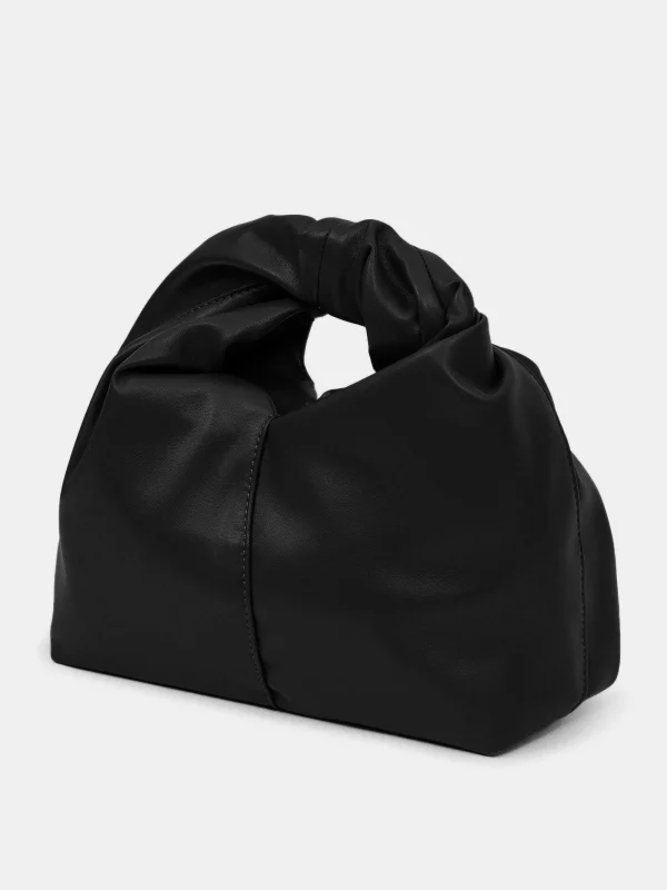 Source Unknown Clothing-Mini Twist Bag, Black