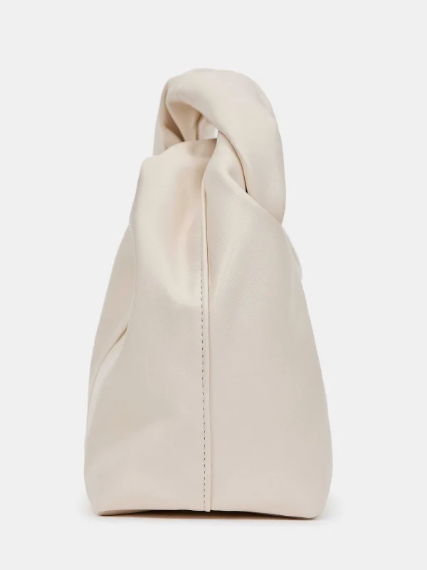 Source Unknown Clothing-Mini Twist Bag, Ivory