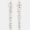 Source Unknown Clothing-Pearl Drop Earrings, White