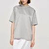 Source Unknown Accessories-Satin T-Shirt, Silver