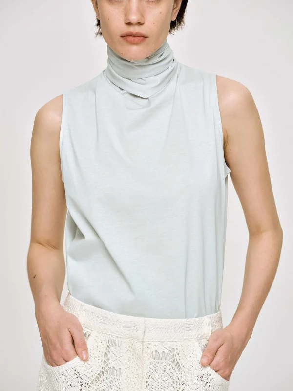 Source Unknown Accessories-Scarf-Neck Top, Blizzard Blue