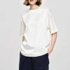 Source Unknown Accessories-Silky Satin T-Shirt, White