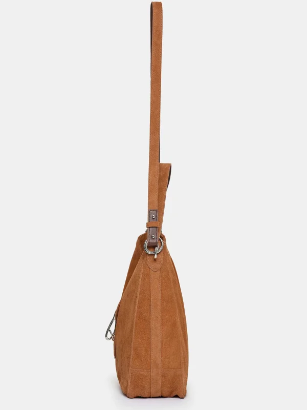 Source Unknown Shoes & Bags-Suede Hobo Bag, Copper