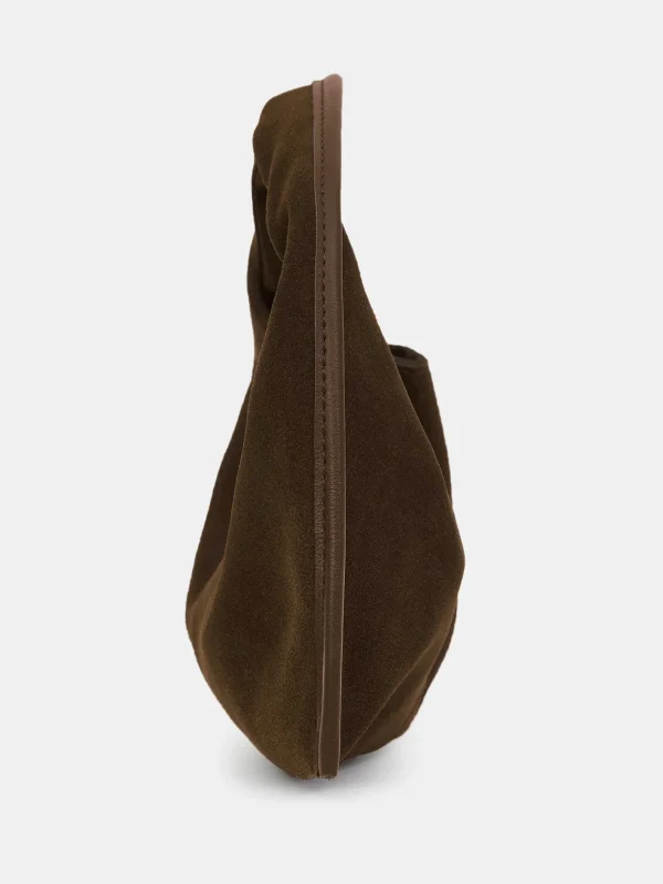 Source Unknown Shoes & Bags-Vida Suede Mini Tote Bag, Walnut