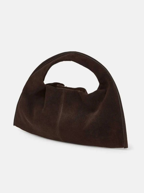 Source Unknown Shoes & Bags-Vida Suede Mini Tote Bag, Cocoa