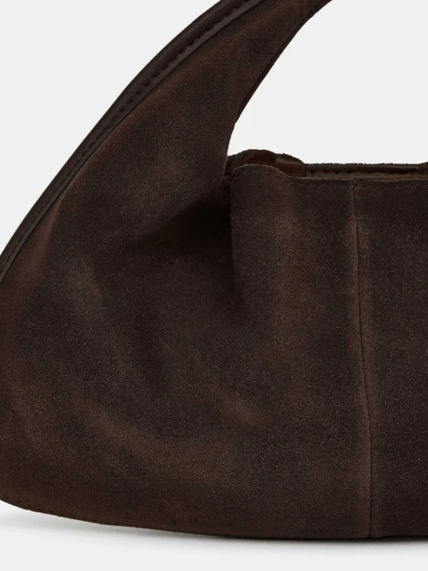 Source Unknown Shoes & Bags-Vida Suede Mini Tote Bag, Cocoa