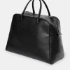 Source Unknown Shoes & Bags-Xlarge Weekender Faux-Leather Bag, Black